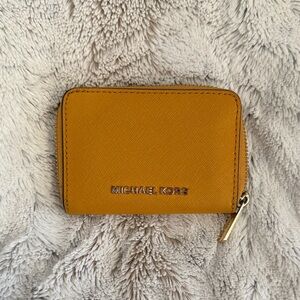 Michael Kors Mustard Yellow Wallet